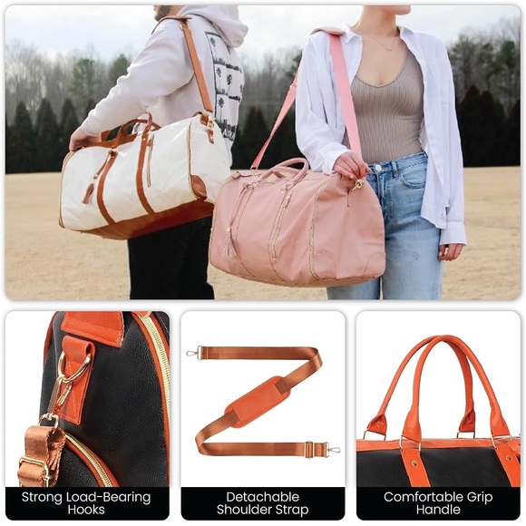 Luhxe Travel Bag 2.0 w/Roller | Snow - Picture 6 of 10